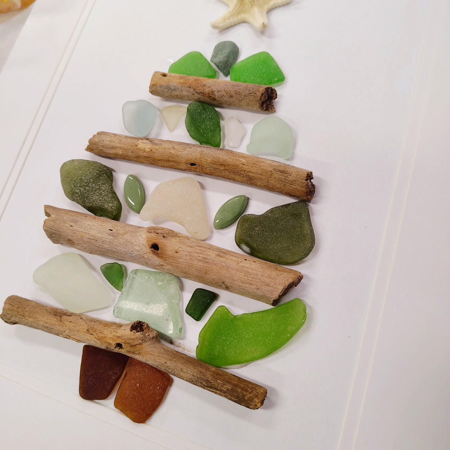 SEA GLASS FRAMED ART WORKSHOP 31st August 10am Central Coast, NSW