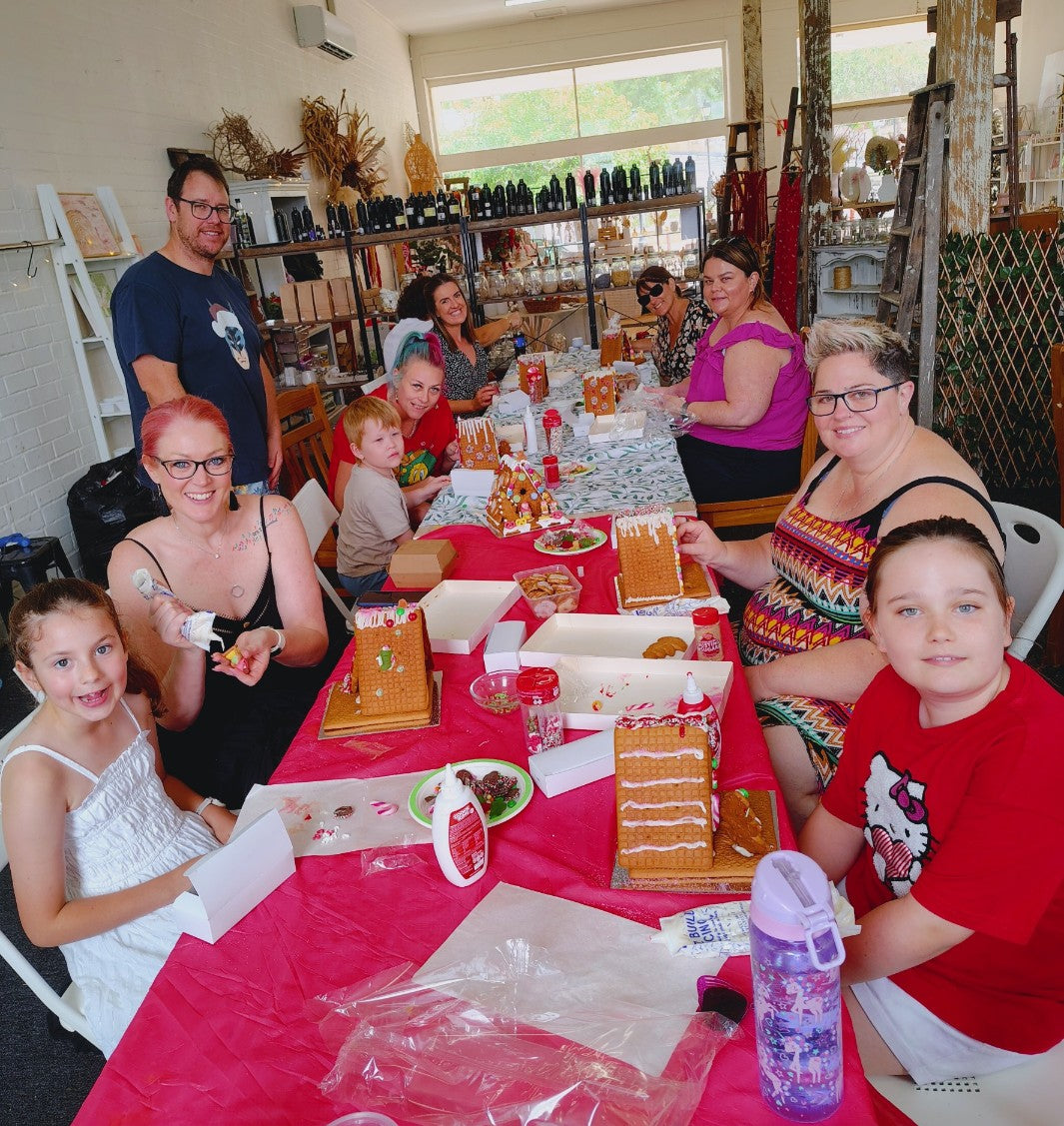 GINGERBREAD HOUSE MAKING WORKSHOP 14th December 10am Central Coast, NSW