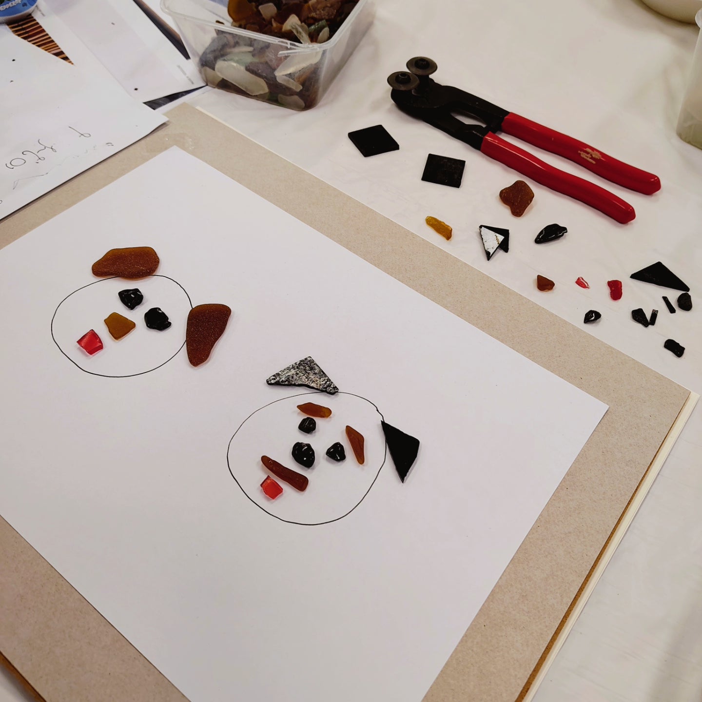 SEA GLASS FRAMED ART WORKSHOP 31st August 10am Central Coast, NSW