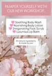 BODY WASH & LOTION + FOOT SCRUB & LIP BALM WORKSHOP 3rd May 10am Central Coast, NSW