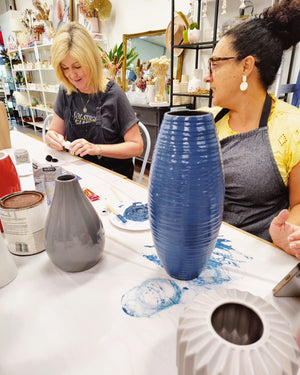 UPCYCLED TEXTURED VASE WORKSHOP 30th March 12pm Central Coast NSW