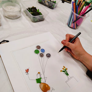 SEA GLASS FRAMED ART WORKSHOP 31st August 10am Central Coast, NSW