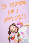 KIDS CRAFTERNOON CLUB TERM 3, 2025 (WEDNESDAY'S)