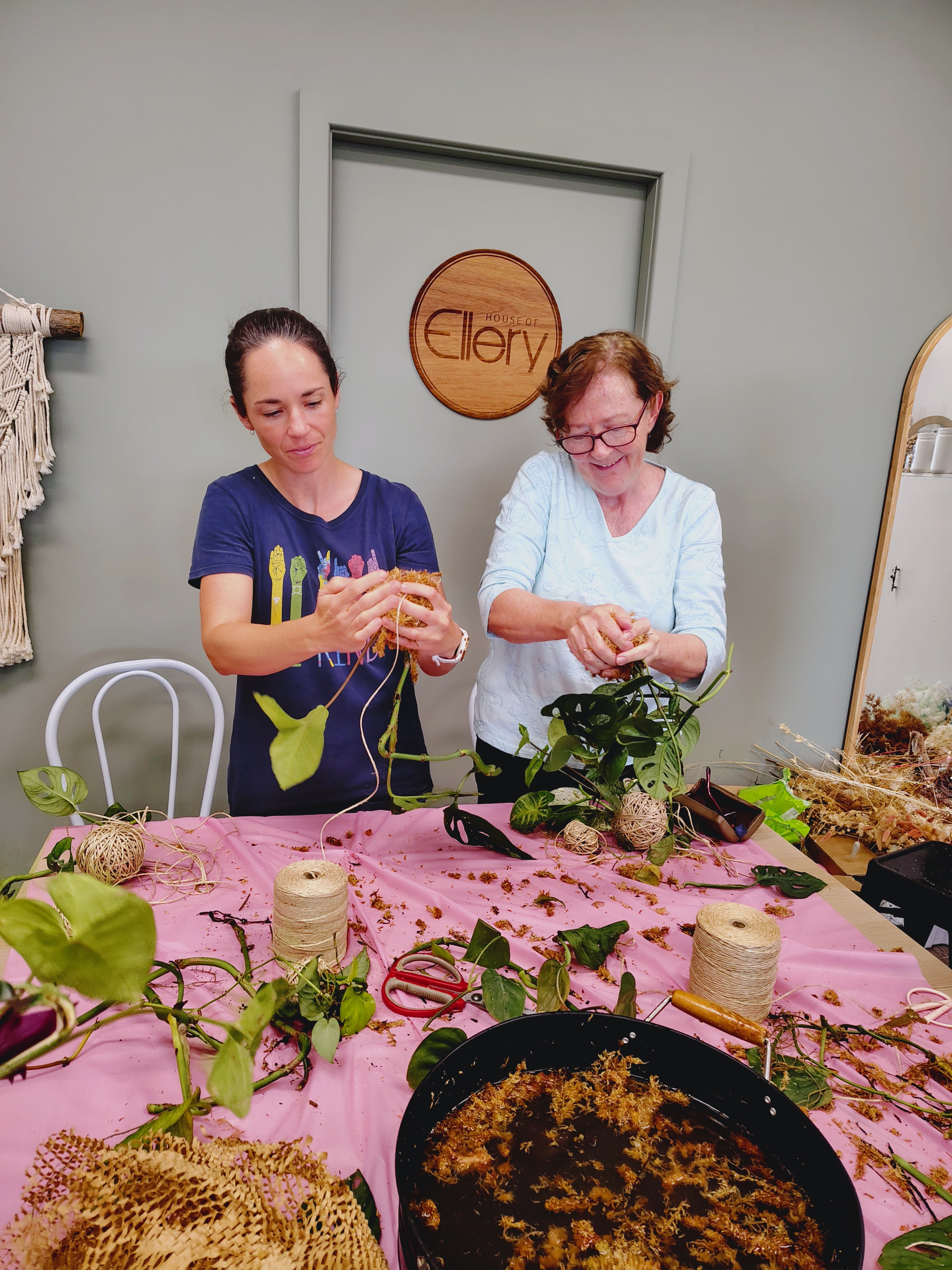 SPRING KOKEDAMA & HANGER WORKSHOP 7th September 11am Central Coast, NSW
