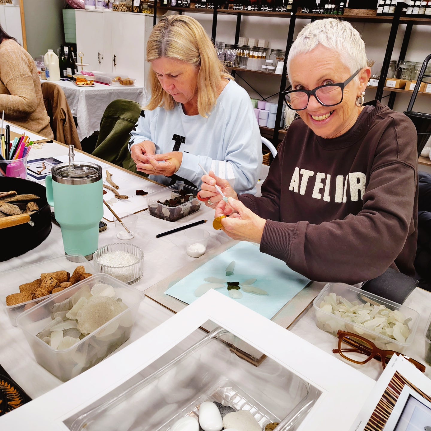 SEA GLASS FRAMED ART WORKSHOP 31st August 10am Central Coast, NSW