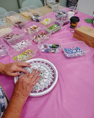 INTRODUCTION TO MOSAICS TRAY WORKSHOP 19th April 1pm Central Coast, NSW