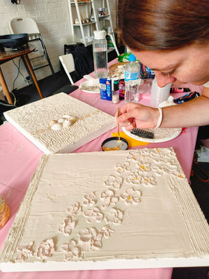 INTRODUCTION TO TEXTURED ART WORKSHOP 22nd June 10am Central Coast, NSW
