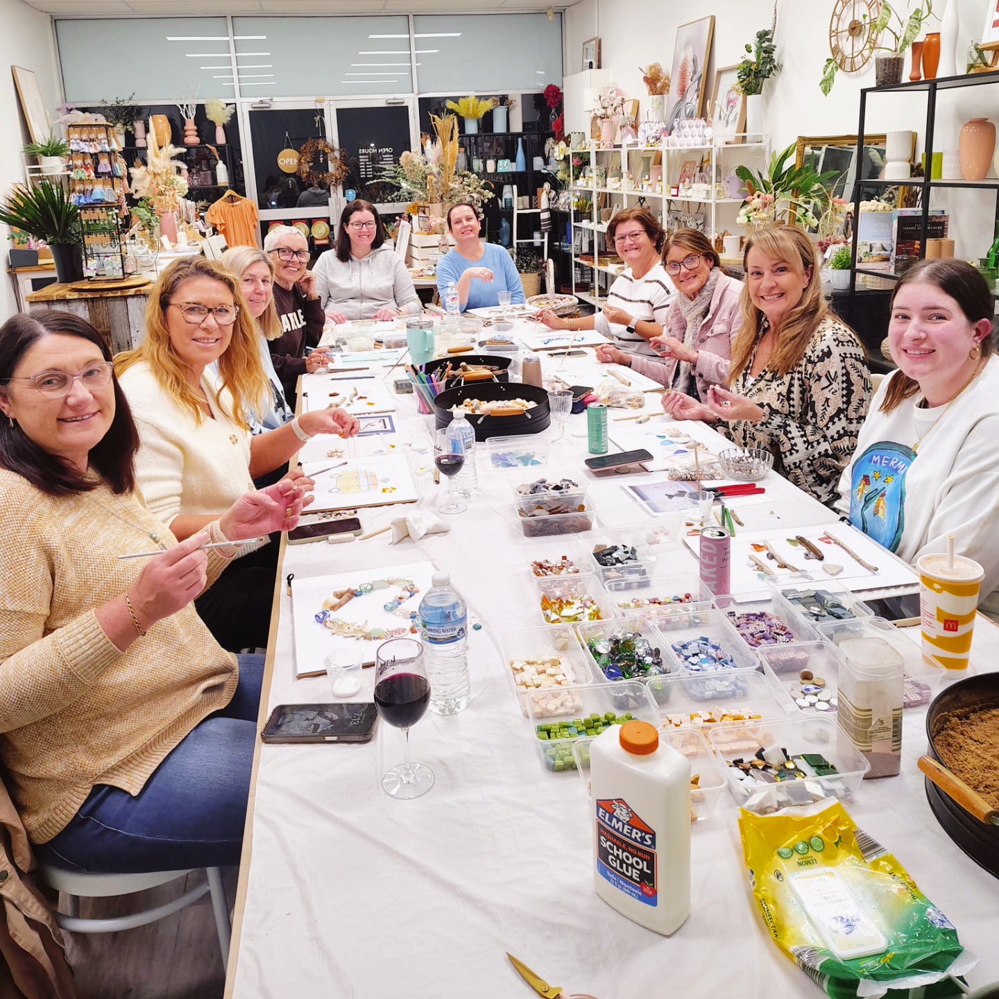 SEA GLASS FRAMED ART WORKSHOP 31st August 10am Central Coast, NSW
