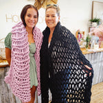 CHUNKY HAND KNITTED THROW WORKSHOP 18th May 10am Central Coast, NSW