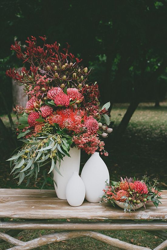 AUSTRALIAN CHRISTMAS TABLE ARRANGEMENT WORKSHOP 21st December 1pm Central Coast, NSW