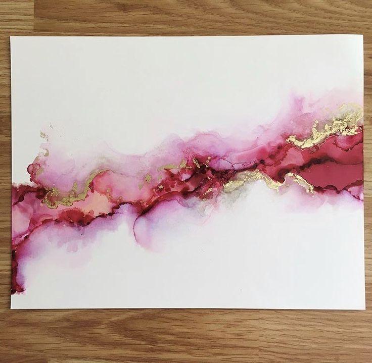 Alcohol Ink Framed Artwork 29th October 10am Central Coast, NSW