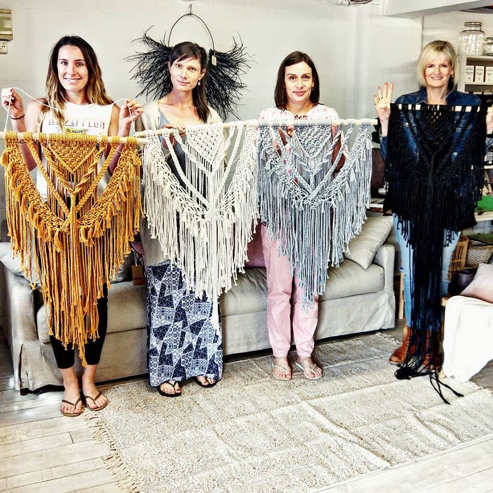 Macrame Wall Hanging Workshop 15th March Central Coast, NSW