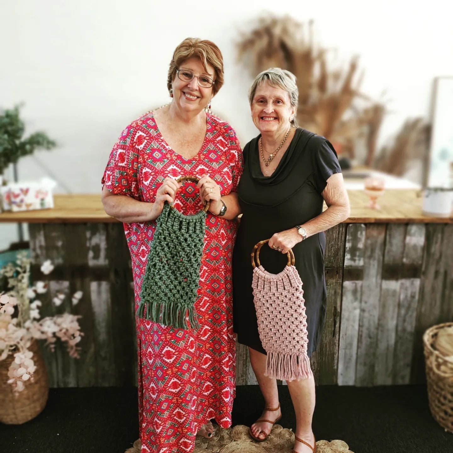 Macrame Reversible Bamboo Bag Workshop 8th October 1pm, Central Coast, NSW