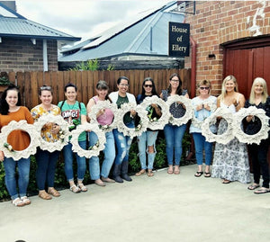 Macrame CHRISTMAS Wreath Workshop 29th November Central Coast, NSW