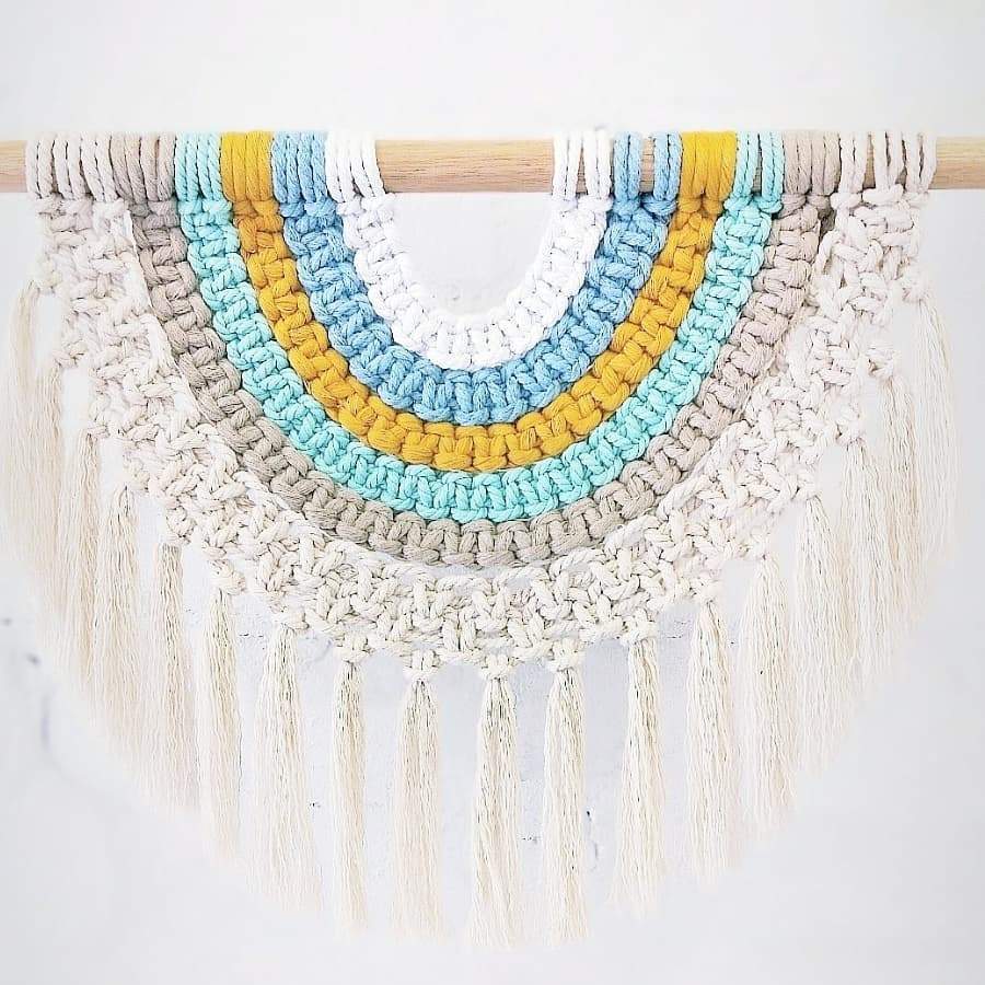 Macrame Rainbow BEGINNER & ADVANCED Workshop 31st October Central Coast, NSW