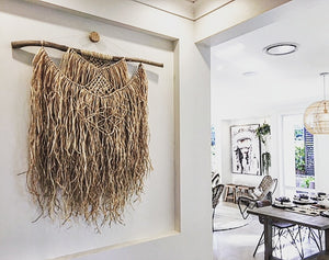 Natural Raffia Macramé Wall Hanging Workshop 24th April Central Coast, NSW