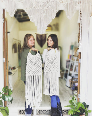 Macrame Reversible Bamboo Bag Workshop 8th October 1pm, Central Coast, NSW