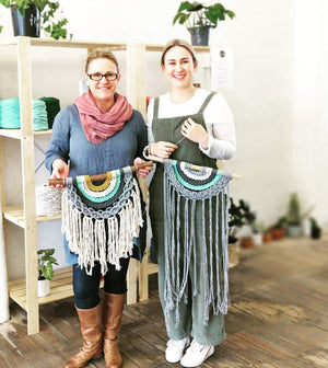 POSTPONED DUE TO COVID LOCKDOWN Macrame Rainbow BEGINNER & ADVANCED Workshop 10th July Central Coast, NSW
