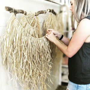 Natural Raffia Macramé Wall Hanging Workshop 27th February Central Coast, NSW