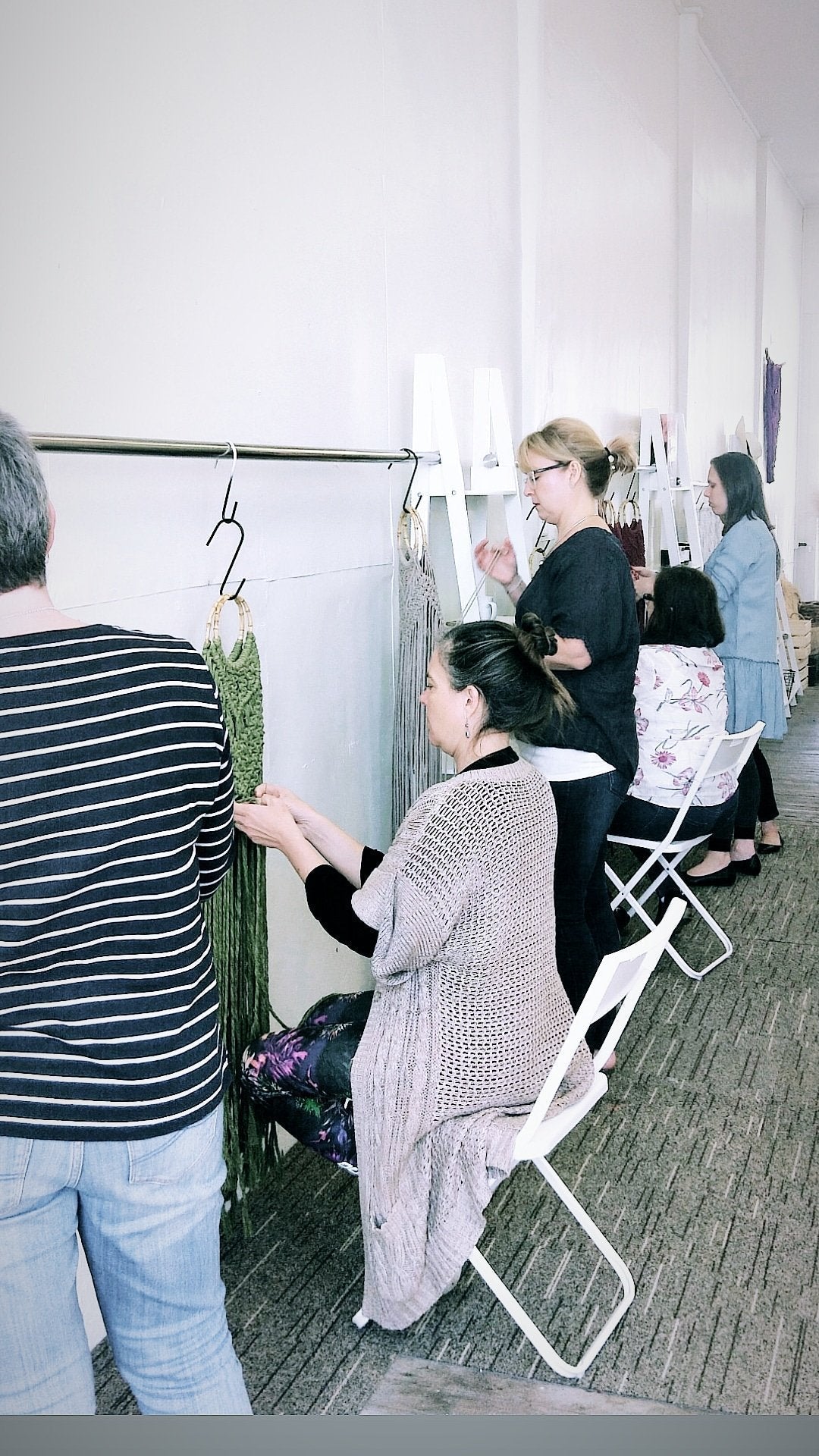 Macrame Reversible Bamboo Bag Workshop 8th October 1pm, Central Coast, NSW