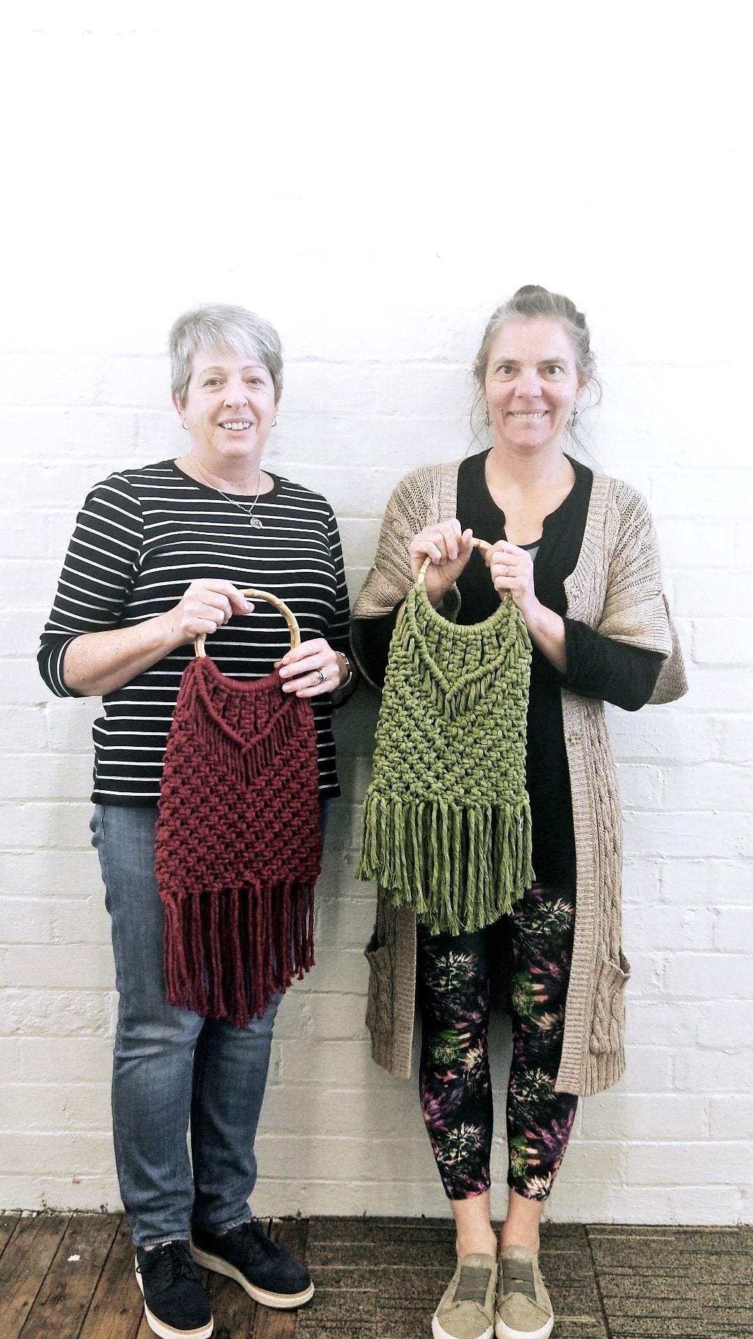 Macrame Reversible Bamboo Bag Workshop 16th July 10am, Central Coast, NSW