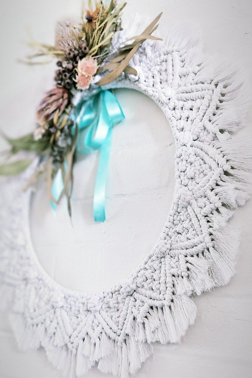 Macrame CHRISTMAS Wreath Workshop 29th November Central Coast, NSW