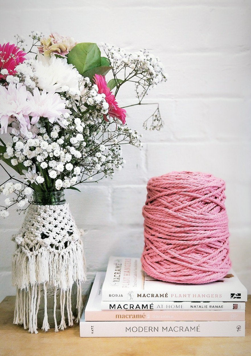 Macrame Vase + Blooms Workshop 23rd August Central Coast, NSW