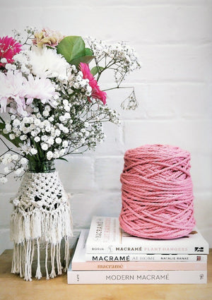 Macrame Vase + Blooms Workshop 23rd August Central Coast, NSW