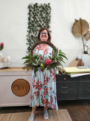 Everlasting Native Wreath Workshop 1st May Central Coast, NSW