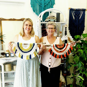 Macrame Rainbow BEGINNER & ADVANCED Workshop 31st October Central Coast, NSW