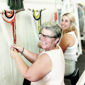POSTPONED DUE TO COVID LOCKDOWN Macrame Rainbow BEGINNER & ADVANCED Workshop 10th July Central Coast, NSW