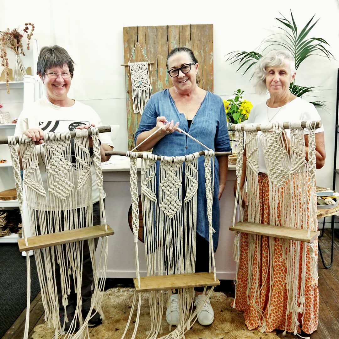 Macrame Shelf Workshop 16th August Central Coast, NSW