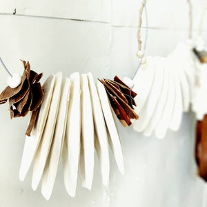 Cuttle Bone + Palm Frond + Clay Bead Wall Hanging Workshop 19th September Central Coast, NSW