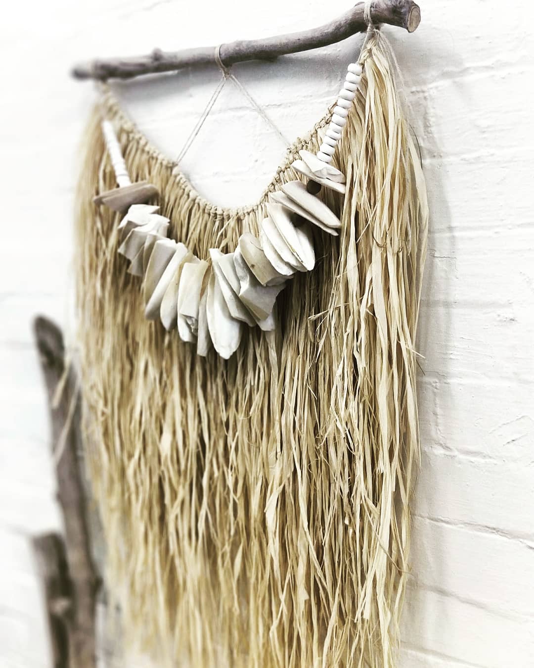Raffia + Clay Beads + Cuttlebone Wall Hanging Workshop 19th September Central Coast, NSW