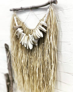 Raffia + Clay Beads + Cuttlebone Wall Hanging Workshop 19th September Central Coast, NSW