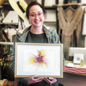 Alcohol Ink Framed Artwork 29th October 10am Central Coast, NSW
