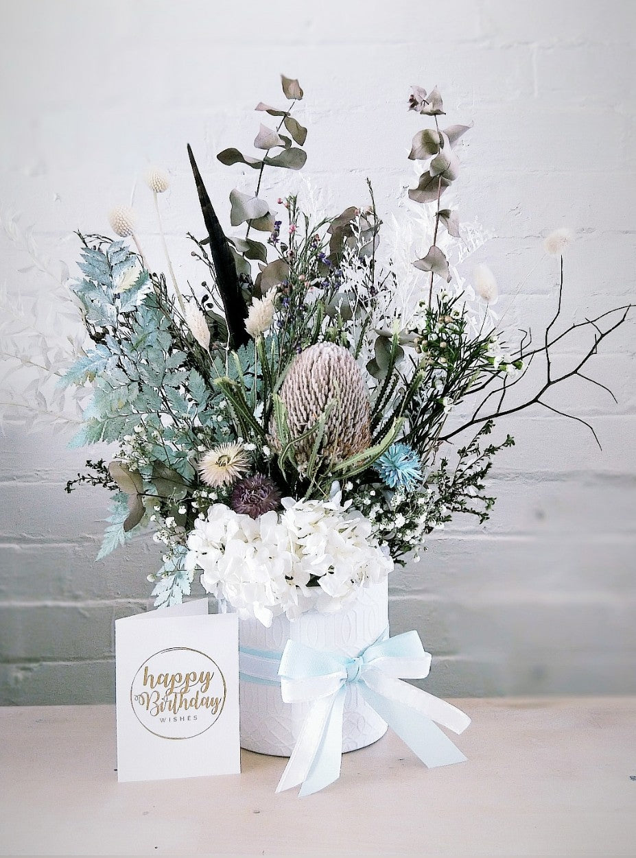 Preserved Floral Arrangement Workshop 11th October, Central Coast, NSW