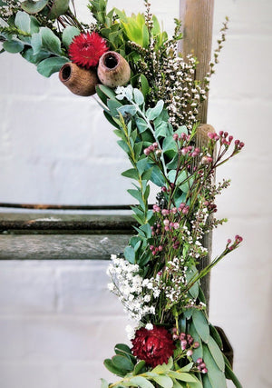 CHRISTMAS Wreath Making Workshop 17th December 10am Central Coast, NSW
