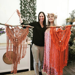 POSTPONED DUE TO SEVERE WEATHER / Beginner Macrame Wall Hanging Workshop 21st March, Central Coast NSW