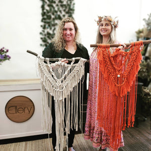 POSTPONED DUE TO SEVERE WEATHER / Beginner Macrame Wall Hanging Workshop 21st March, Central Coast NSW