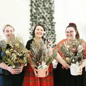 Preserved Floral Arrangement Workshop 23rd January, Central Coast, NSW