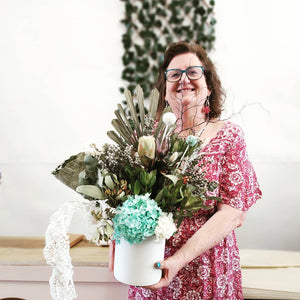 PRIVATE WORKSHOP FOR CAITIE Preserved Flower Arrangement Workshop 5th August 1:30pm Central Coast, NSW