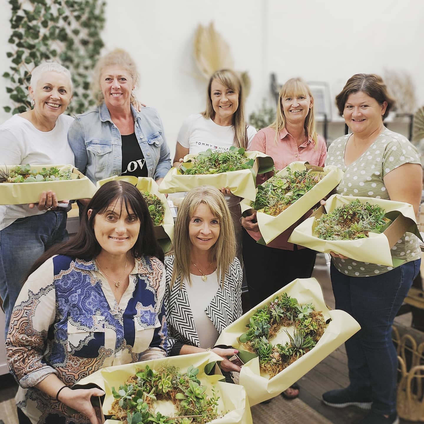 POSTPONED DUE TO SEVERE WEATHER // Full Succulent Wreath Workshop 21st March Central Coast, NSW