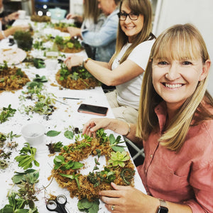 POSTPONED DUE TO SEVERE WEATHER // Full Succulent Wreath Workshop 21st March Central Coast, NSW