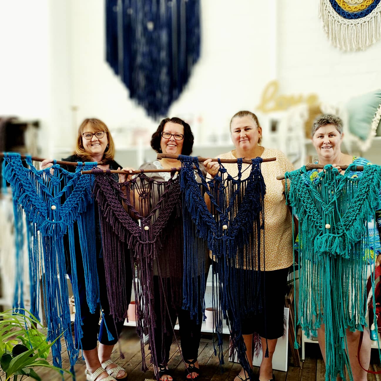 POSTPONED DUE TO SEVERE WEATHER / Beginner Macrame Wall Hanging Workshop 21st March, Central Coast NSW