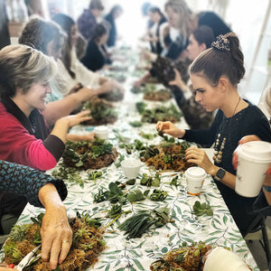 Heart or Round Succulent Wreath Workshop 8th May Central Coast, NSW
