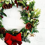 CHRISTMAS WREATH WORKSHOP 20th December 10am Central Coast, NSW