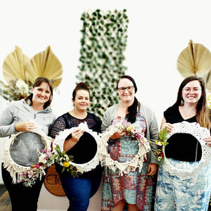 Macrame CHRISTMAS Wreath Workshop 29th November Central Coast, NSW