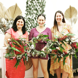 CHRISTMAS Wreath Making Workshop 17th December 10am Central Coast, NSW