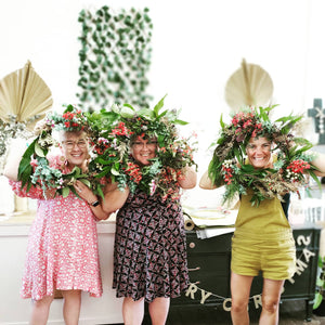 CHRISTMAS Wreath Making Workshop 17th December 10am Central Coast, NSW
